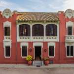 Servicio Profesional Multimedia para hoteles . Vista aérea frontal Hotel Can Garay.